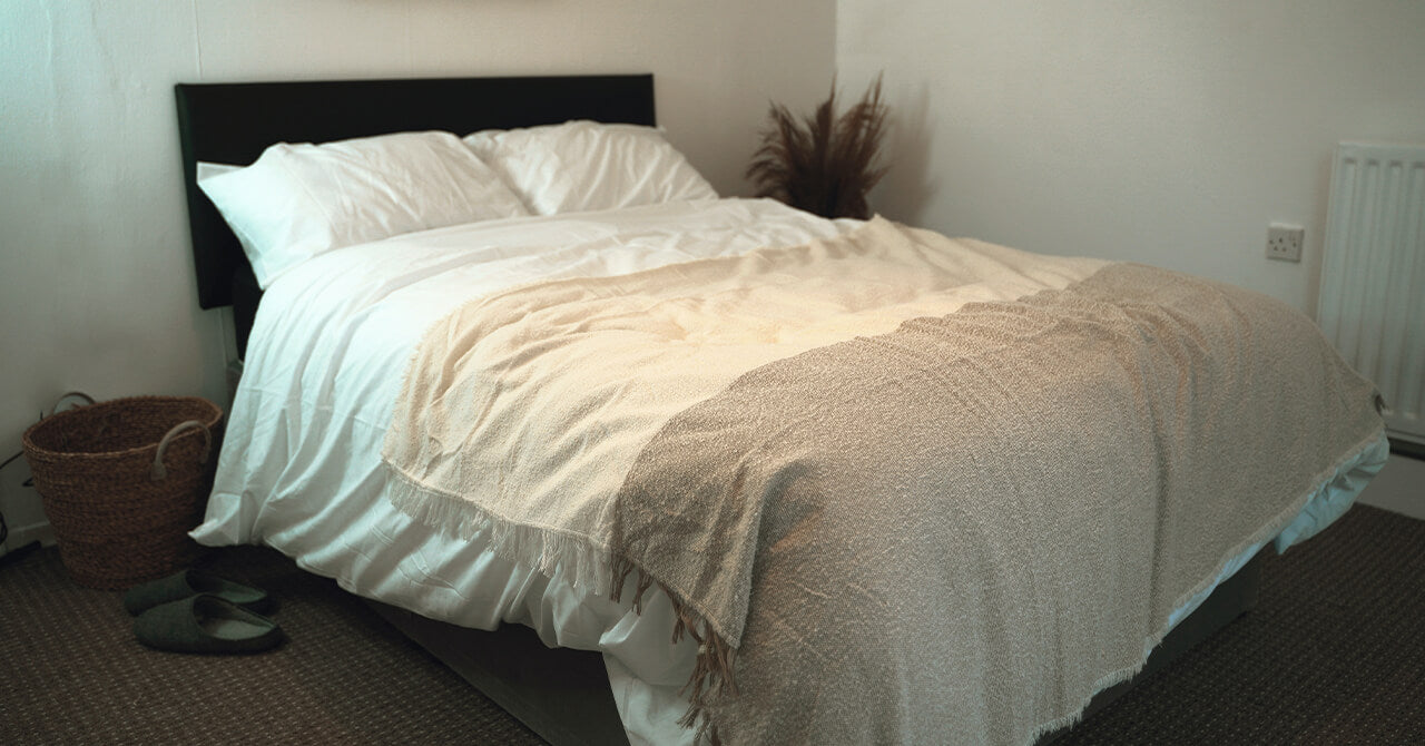 How Do You Cover A Box Spring On A Platform Bed?